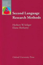 Okładka: Second Language Research Methods - Oxford Applied Linguistics: