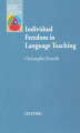 Okładka książki: Individual Freedom in Language Teaching - Oxford Applied Linguistics
