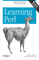 Okładka: Learning Perl