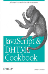 Okładka: JavaScript & DHTML Cookbook. Solutions and Example for Web Programmers