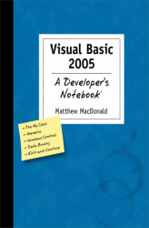 Okładka: Visual Basic 2005: A Developer's Notebook. A Developer's Not