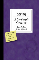 Okładka: Spring: A Developer's Not