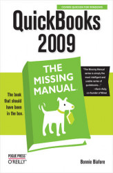 Okładka: QuickBooks 2009: The Missing Manual