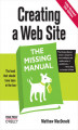 Okładka książki: Creating a Web Site: The Missing Manual. The Missing Manual