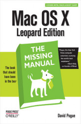 Okładka: Mac OS X Leopard: The Missing Manual