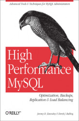 Okładka: High Performance MySQL. Optimization, Backups, Replication, Load Balancing & More