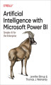 Okładka książki: Artificial Intelligence with Microsoft Power BI
