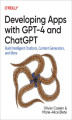Okładka książki: Developing Apps with GPT-4 and ChatGPT