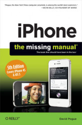 Okładka: iPhone: The Missing Manual. 5th Edition