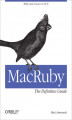 Okładka książki: MacRuby: The Definitive Guide. Ruby and Cocoa on OS X