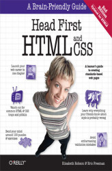 Okładka: Head First HTML and CSS