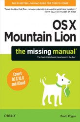 Okładka: OS X Mountain Lion: The Missing Manual