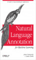 Okładka książki: Natural Language Annotation for Machine Learning