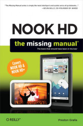 Okładka: NOOK HD: The Missing Manual