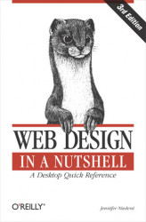 Okładka: Web Design in a Nutshell. A Desktop Quick Reference