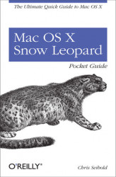 Okładka: Mac OS X Snow Leopard Pocket Guide. The Ultimate Quick Guide to Mac OS X