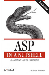 Okładka: ASP in a Nutshell. A Desktop Quick Reference