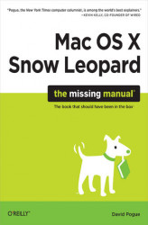 Okładka: Mac OS X Snow Leopard: The Missing Manual. The Missing Manual