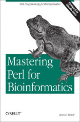Okładka: Mastering Perl for Bioinformatics