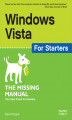 Okładka książki: Windows Vista for Starters: The Missing Manual. The Missing Manual