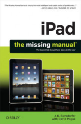 Okładka: iPad: The Missing Manual. The Missing Manual