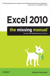 Okładka: Excel 2010: The Missing Manual