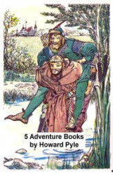 Okładka: 5 Adventure Books by Howard Pyle