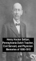 Okładka książki: Henry Hocker Seltzer, Pennsylvania Dutch Teacher, Civil Servant, and Physician - Memories of 1856-1915