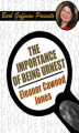 Okładka książki: The Importance of Being Urnest