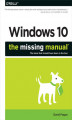 Okładka książki: Windows 10: The Missing Manual