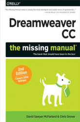 Okładka: Dreamweaver CC: The Missing Manual. Covers 2014 release