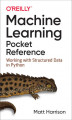 Okładka książki: Machine Learning Pocket Reference. Working with Structured Data in Python