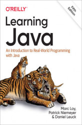 Okładka: Learning Java. An Introduction to Real-World Programming with Java. 5th Edition