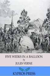 Okładka: Five Weeks in a Balloon