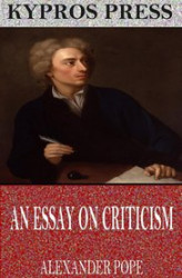 Okładka: An Essay on Criticism