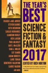 Okładka: The Year’s Best Science Fiction & Fantasy, 2017 Edition