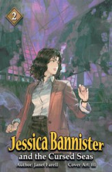 Okładka: Jessica Bannister and the Cursed Seas