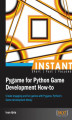 Okładka książki: Instant Pygame for Python Game Development How-to