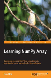Okładka: Learning NumPy Array. Supercharge your scientific Python computations by understanding how to use the NumPy library effectively