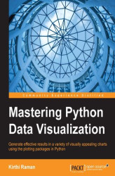 Okładka: Mastering Python Data Visualization. Generate effective results in a variety of visually appealing charts using the plotting packages in Python