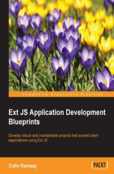 Okładka: Ext JS Application Development Blueprints. Develop robust and maintainable projects that exceed client expectations using Ext JS