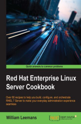 Okładka: Red Hat Enterprise Linux Server Cookbook. Click here to enter text