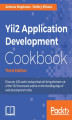 Okładka książki: Yii2 Application Development Cookbook. Click here to enter text. - Third Edition