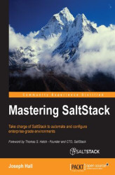 Okładka: Mastering SaltStack. Take charge of SaltStack to automate and configure enterprise-grade environments