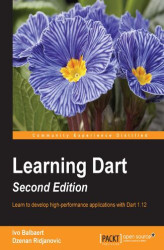 Okładka: Learning Dart. Learn to develop high performance applications with Dart 1.10 - Second Edition
