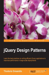 Okładka: jQuery Design Patterns. Write Elegant, Structured and Efficient jQuery