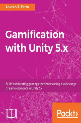 Okładka: Gamification with Unity 5.x. Click here to enter text