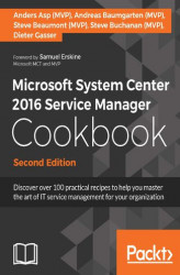 Okładka: Microsoft System Center 2016 Service Manager Cookbook - Second Edition