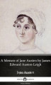 Okładka książki: A Memoir of Jane Austen by James Edward Austen-Leigh by Jane Austen (Illustrated)