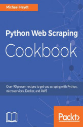 Okładka: Python Web Scraping Cookbook